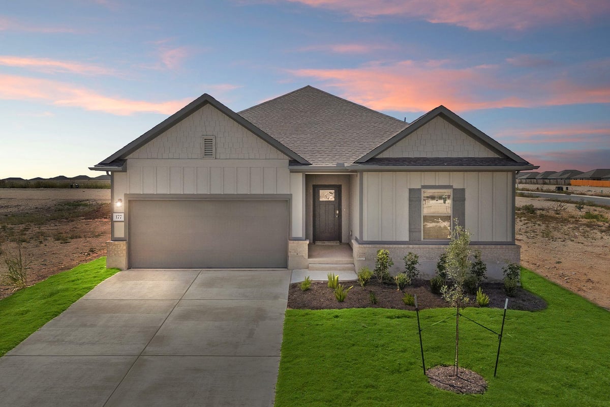 View 177 Sleep Hollow in Eastern Wells 177 Sleep Hollow - front exterior - Luxury home in Eastern Wells, Jarrell, TX