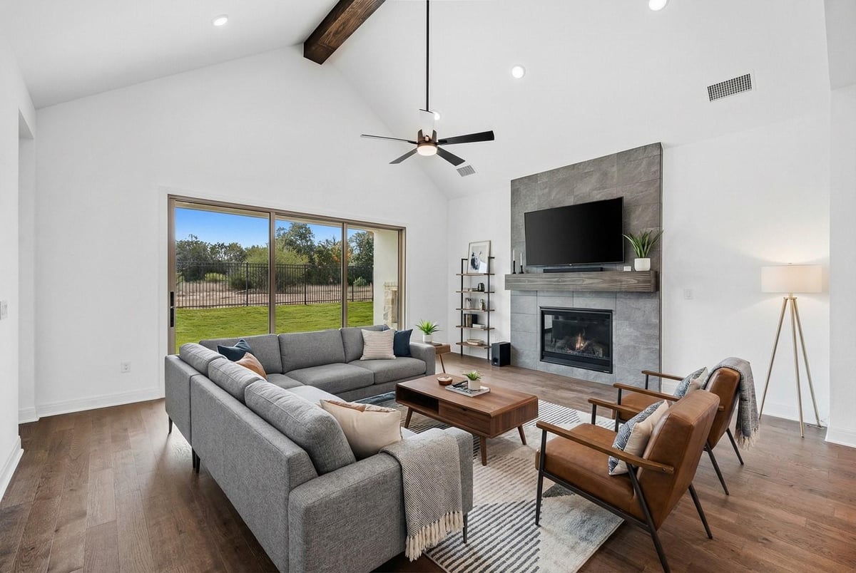 Living area at 17709 Absinthe Dr - 4 bed 3 bath home