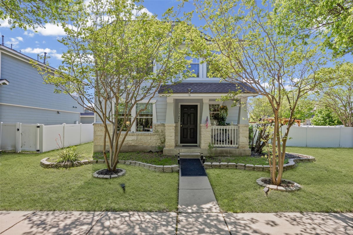 View 17748 Great Basin Ave in Highland Park Ph A Sec 01 17748 Great Basin Ave - front exterior - Luxury home in Highland Park Ph A Sec 01, Pflugerville, TX