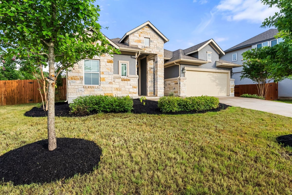 View 17801 Dufour DR in Sweetwater 17801 Dufour DR - front exterior - Luxury home in Sweetwater, Austin, TX