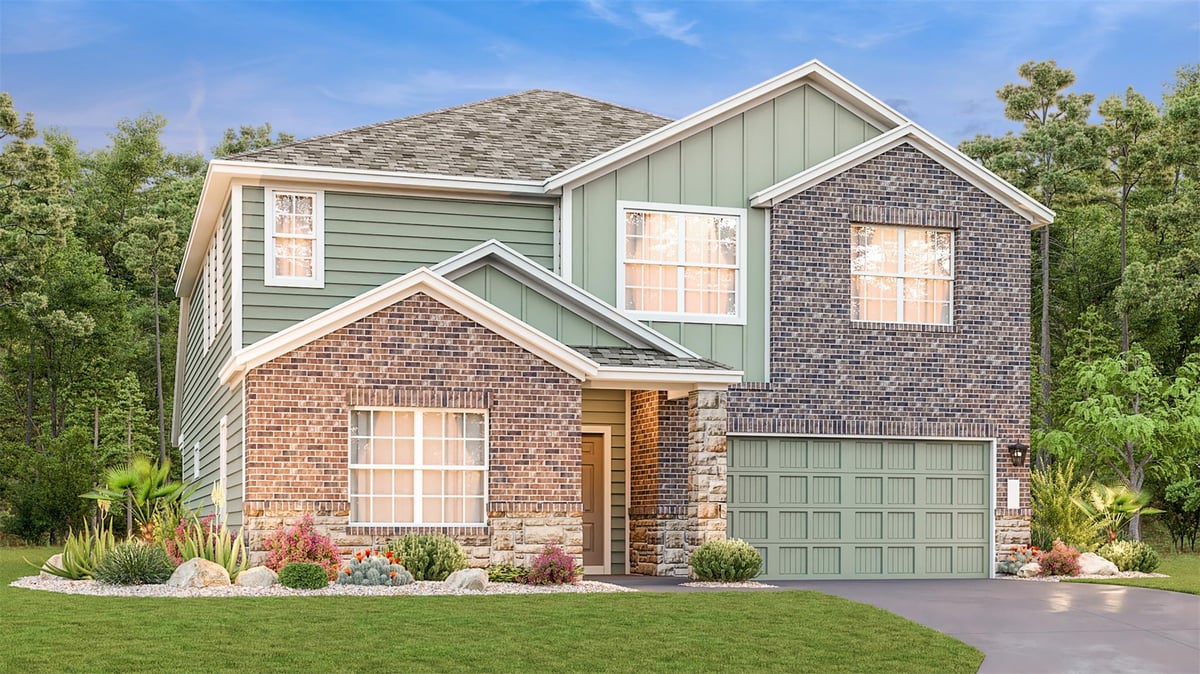 Primary bedroom at 17801 Wren's Nest Way - 5 bed 3 bath home