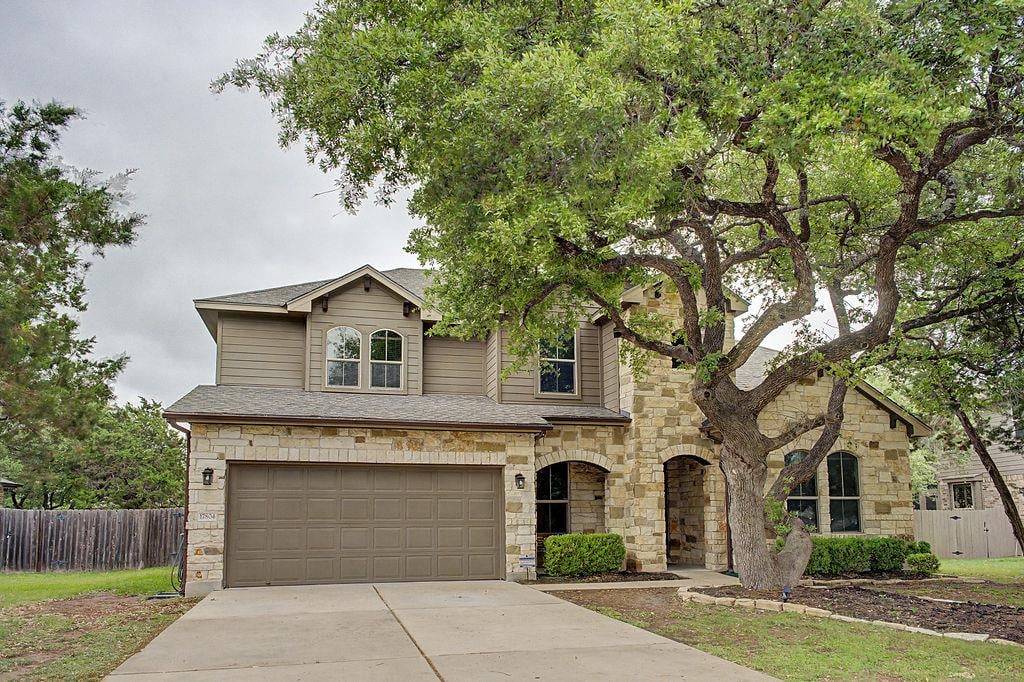 View 17804 Linkhill Dr in Montebella 17804 Linkhill Dr - front exterior - Luxury home in Montebella, Dripping Springs, TX