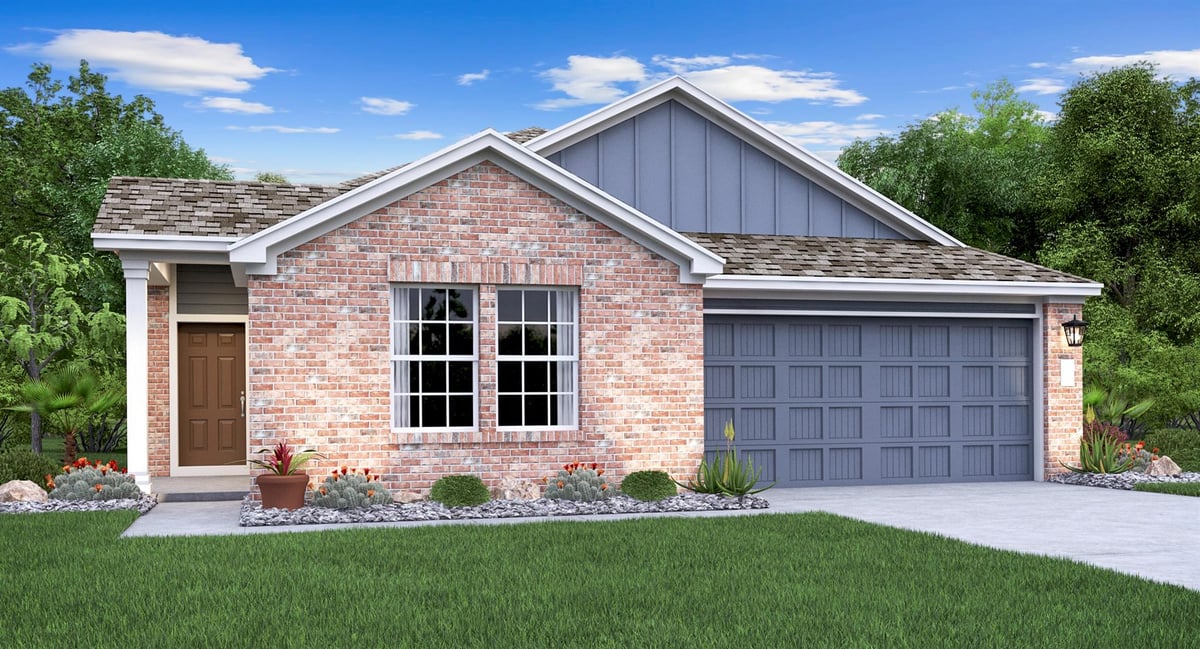 17825 Orchard Oriel Way - front exterior - Luxury home in Meadowlark Preserve, Pflugerville, TX