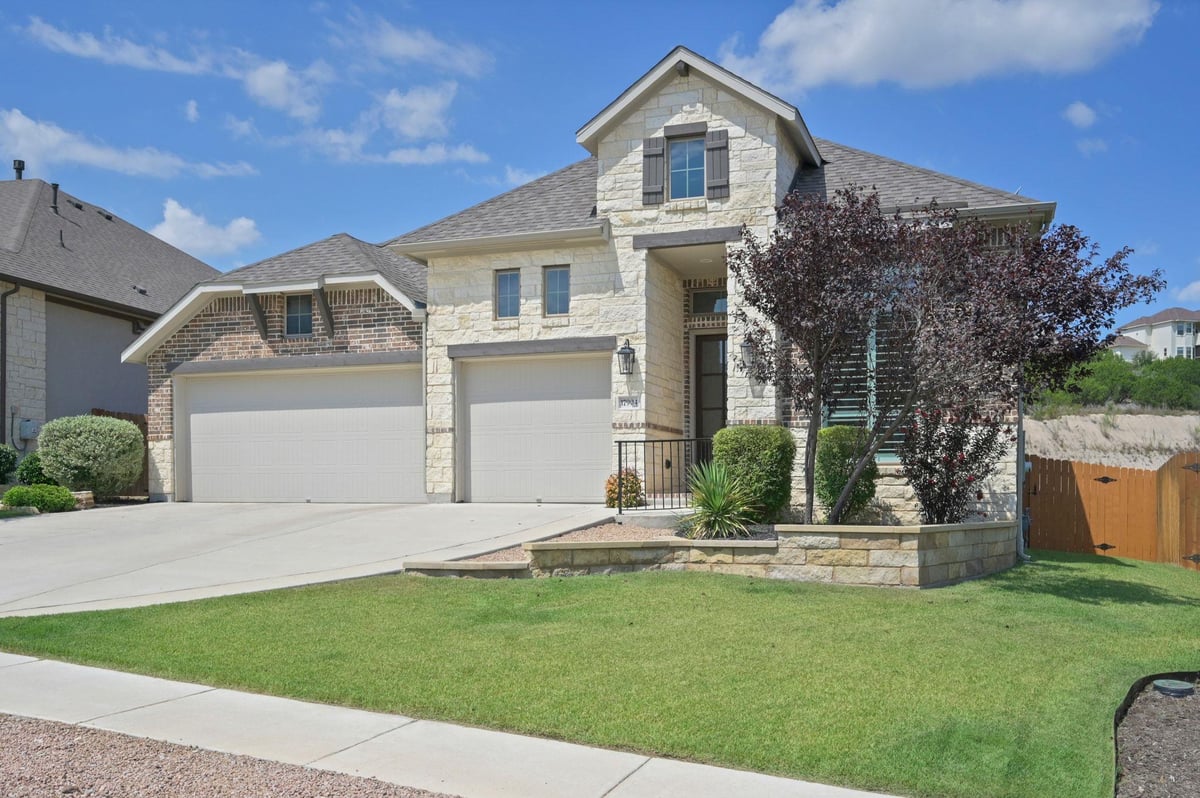 View 17904 Dufour Dr in Sweetwater 17904 Dufour Dr - front exterior - Luxury home in Sweetwater, Austin, TX