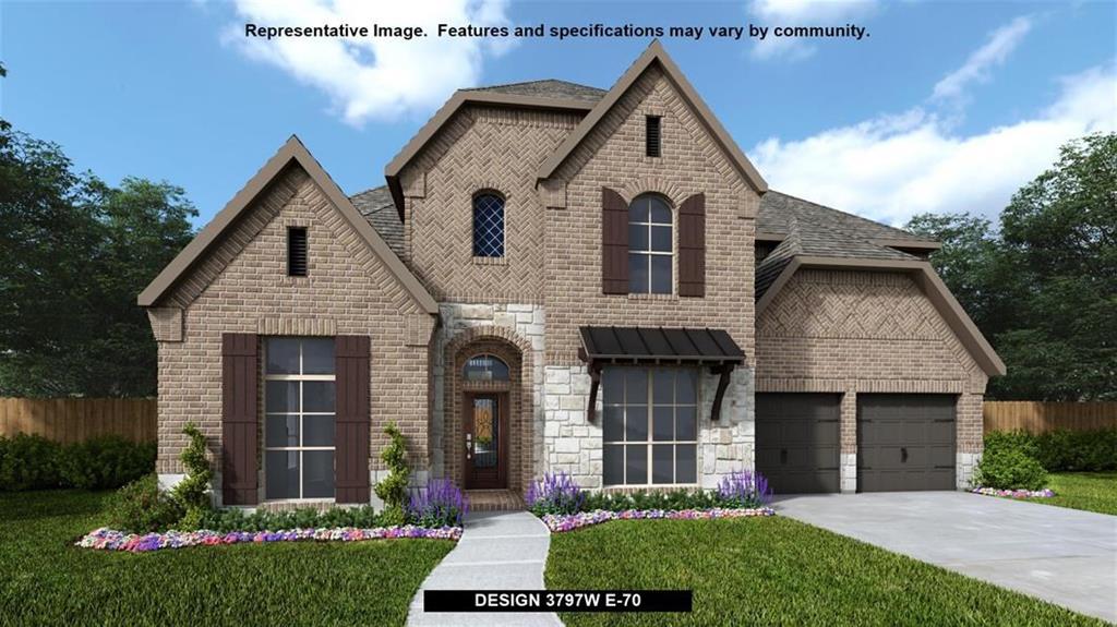 View 17909 Dufour DR in Sweetwater 60' 17909 Dufour DR - front exterior - Luxury home in Sweetwater 60', Austin, TX