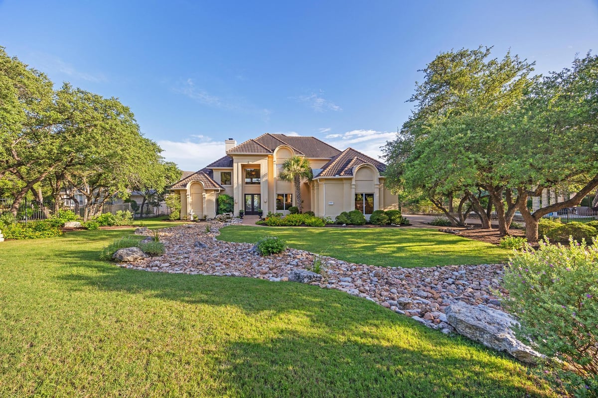 View 17909 Kingfisher Ridge DR in Waterford On Lake Travis Sec 01 17909 Kingfisher Ridge DR - property photo 1 - Luxury home in Waterford On Lake Travis Sec 01, Lago Vista, TX
