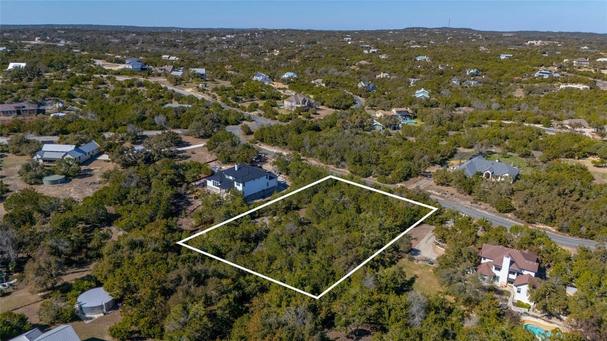 View 17912 Turkey Trot TRL in West Cave Estates 17912 Turkey Trot TRL - front exterior - Luxury lot in West Cave Estates, Dripping Springs, TX