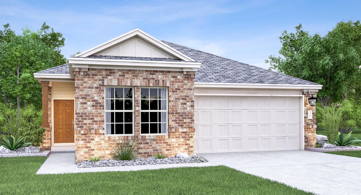 View 17916 Yellow Warbler Way in Meadowlark Preserve 17916 Yellow Warbler Way - front exterior - Luxury home in Meadowlark Preserve, Pflugerville, TX