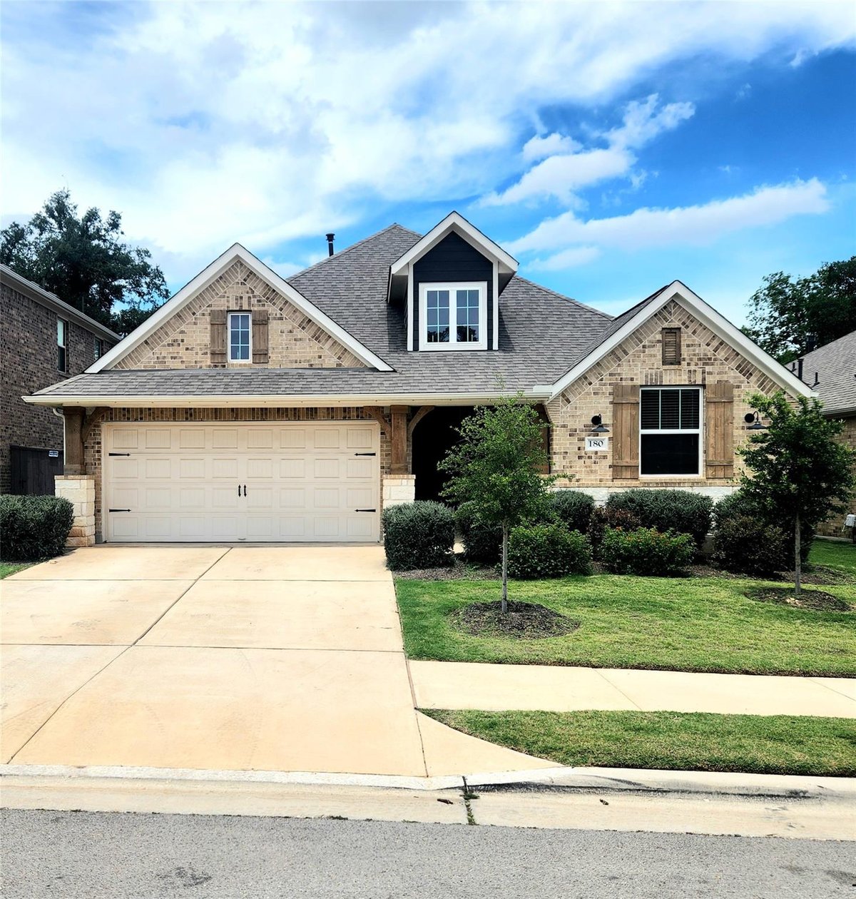 View 180 Golden Gate LN in Anthem Ph 2 180 Golden Gate LN - front exterior - Luxury home in Anthem Ph 2, Kyle, TX