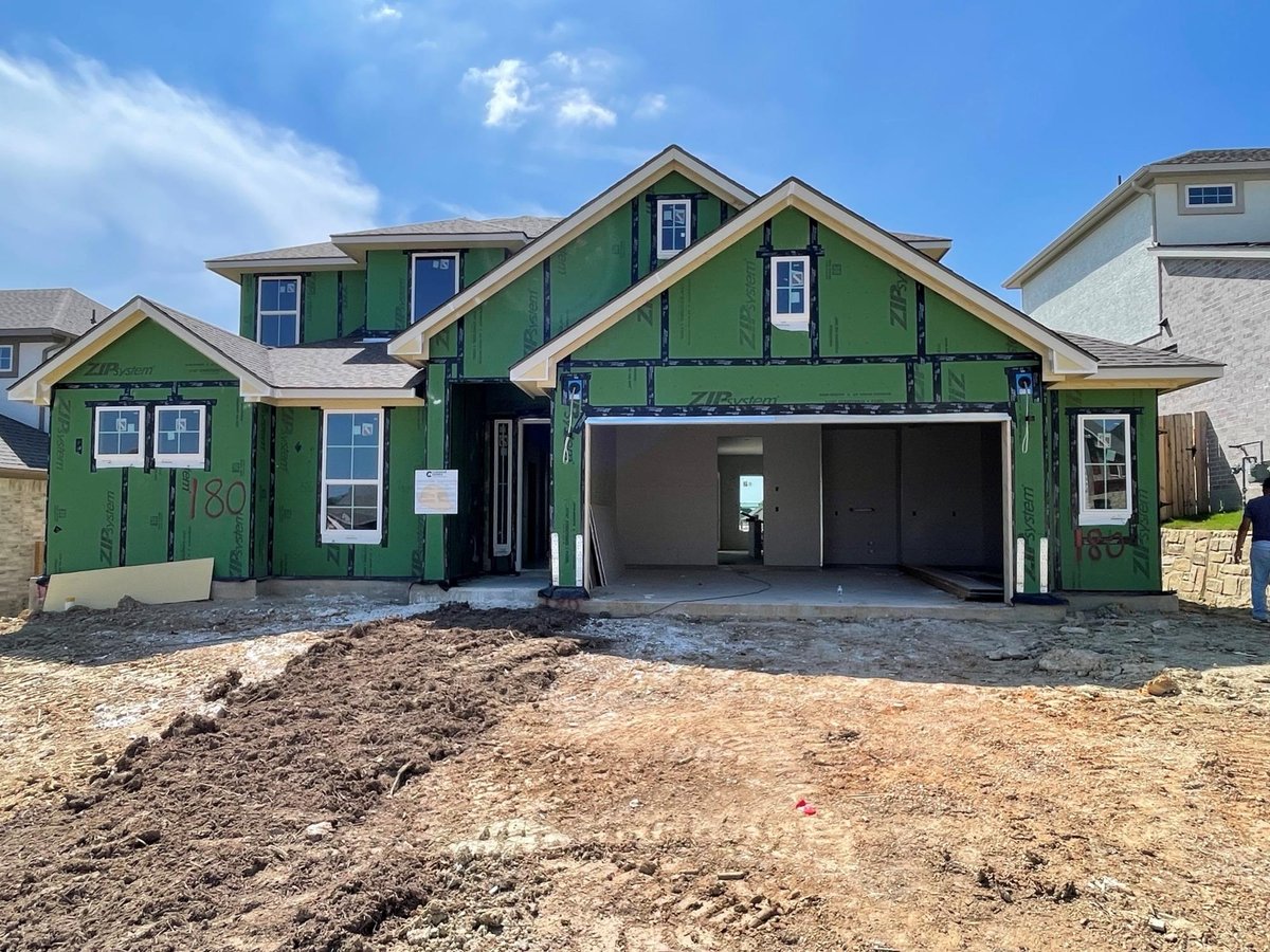 View 180 Kapok ST in Sunfield 180 Kapok ST - front exterior - Luxury home in Sunfield, Buda, TX