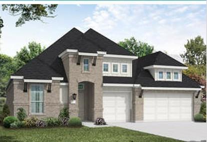 1800 Camay ST - front exterior - Luxury home in Carneros Ranch, Leander, TX