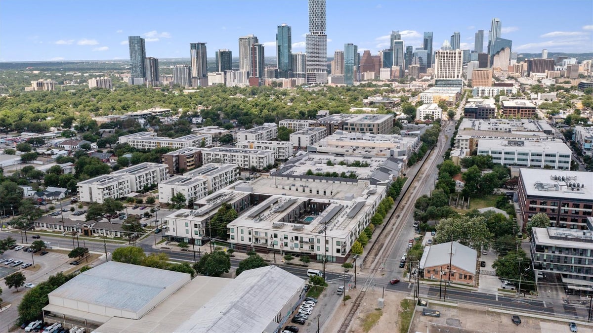View 1800 E 4th ST Unit #223 in Fourth & Condos 1800 E 4th ST Unit #223 - front exterior - Luxury home in Fourth & Condos, Austin, TX