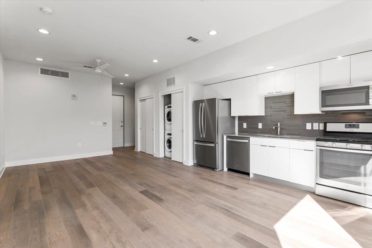 Kitchen at 1800 E 4th St Unit #331 - Fourth and Condominiums, Austin, TX