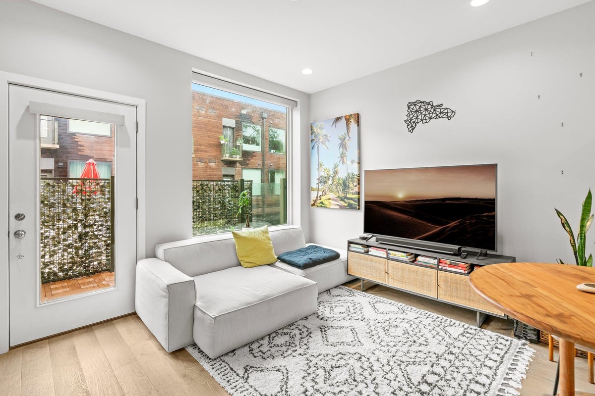 Living area at 1800 E 4th Unit #208 - 1 bed 1 bath home