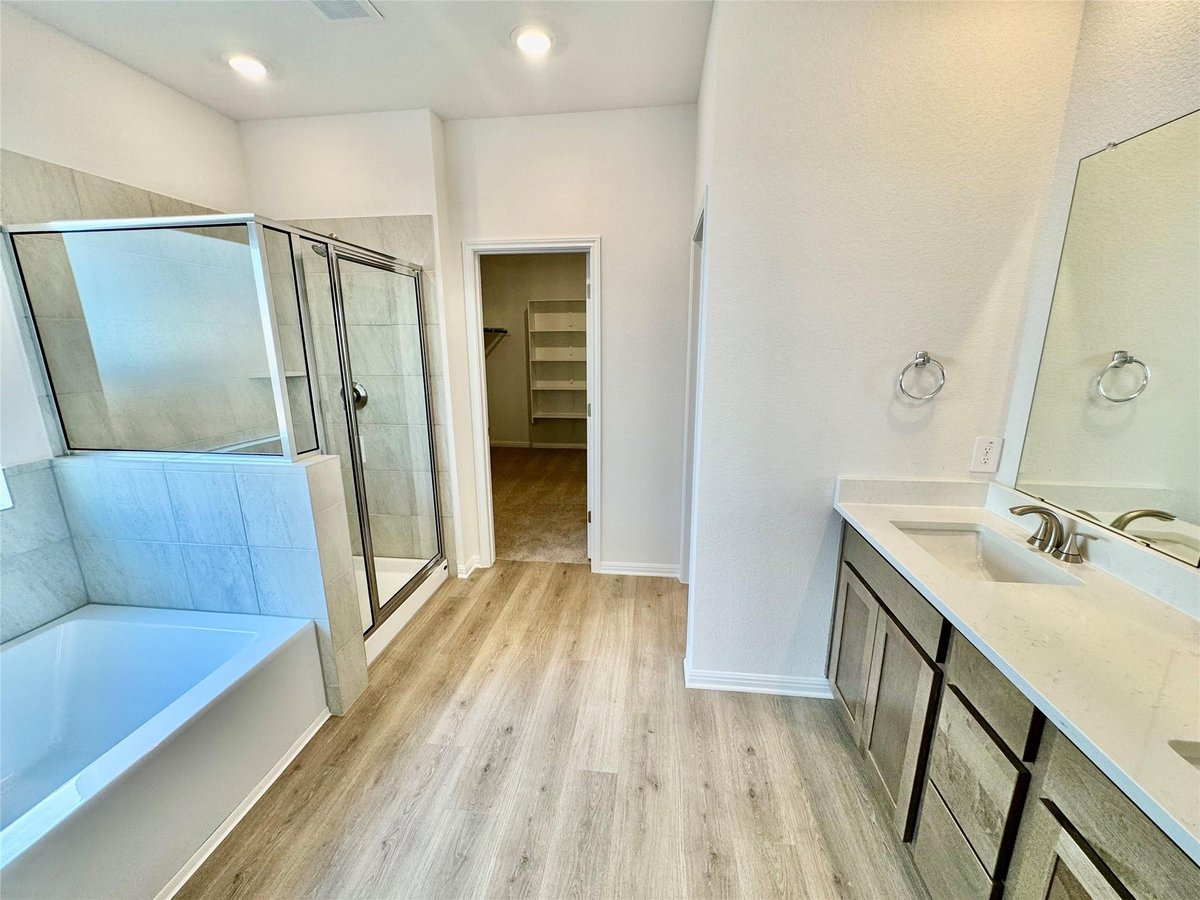 Primary bedroom at 1800 South Main - 5 bed 4 bath home