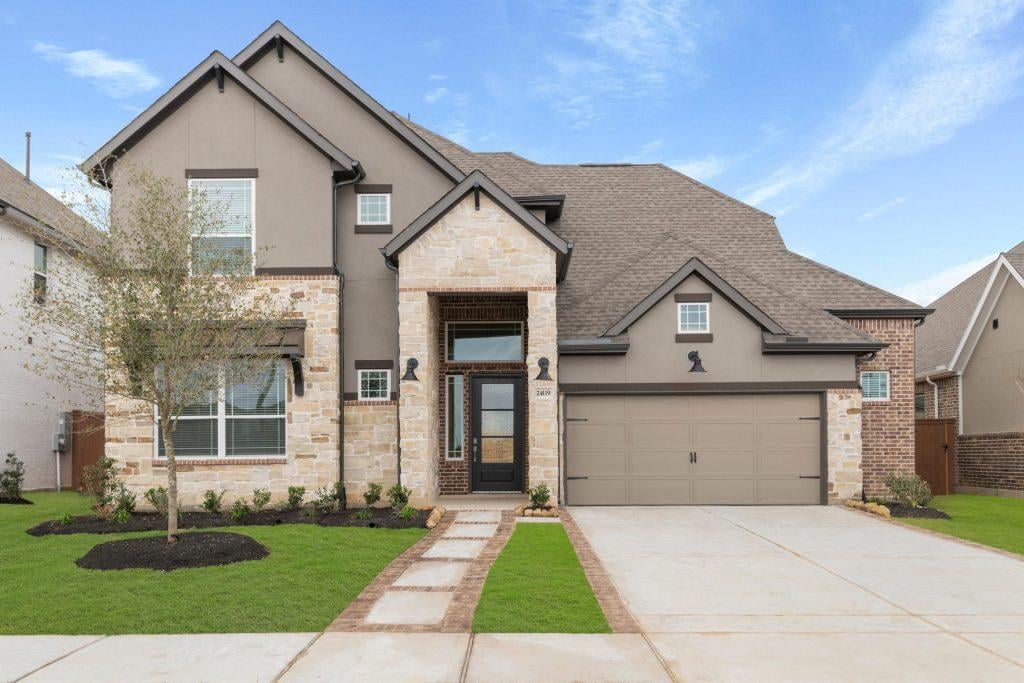 View 1800 Willow Bean DR in Berry Creek Highlands 1800 Willow Bean DR - front exterior - Luxury home in Berry Creek Highlands, Georgetown, TX