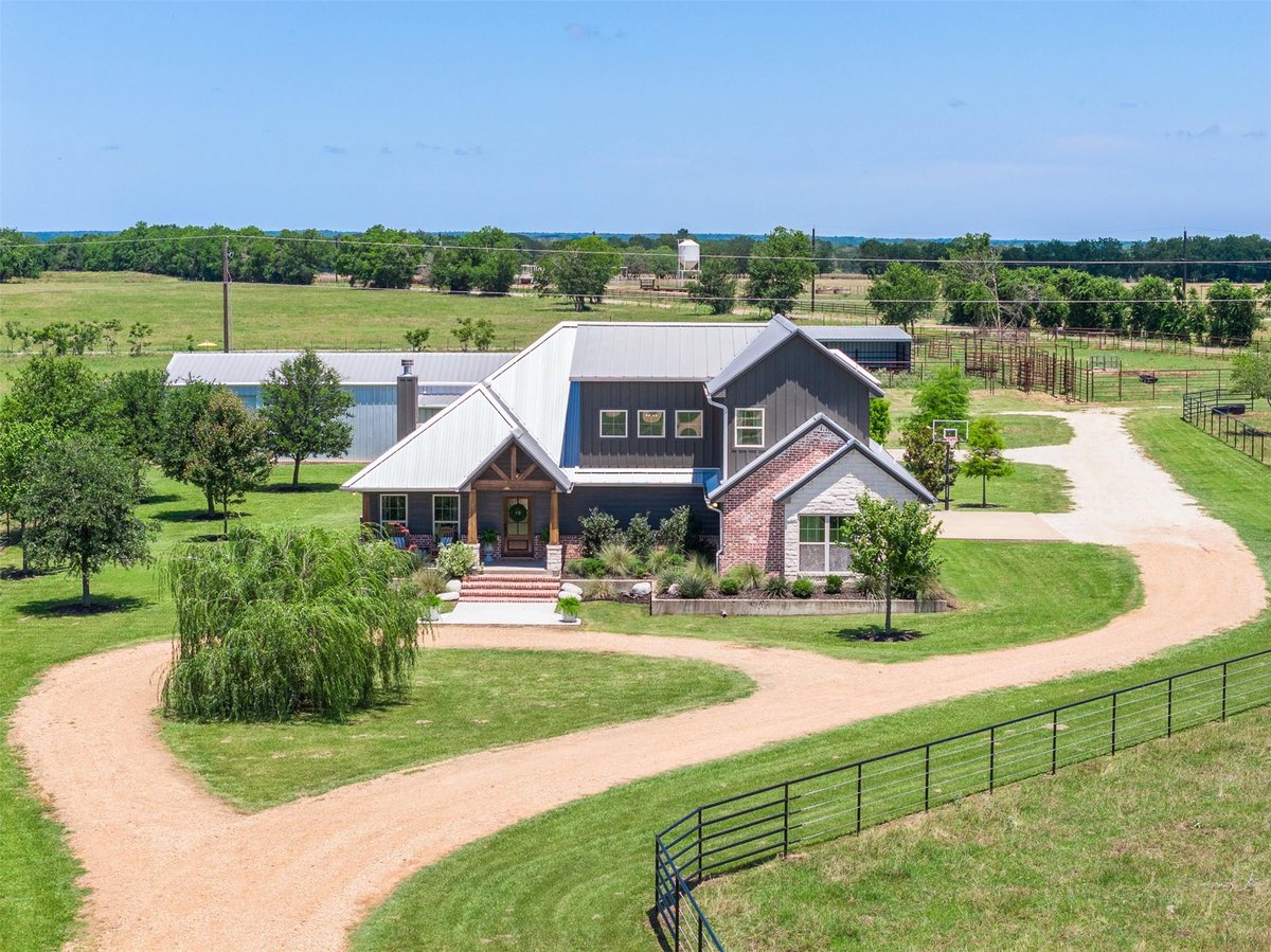 View 1801 County Road 216 in Other 1801 County Road 216 - front exterior - Luxury home in Other, Caldwell, TX