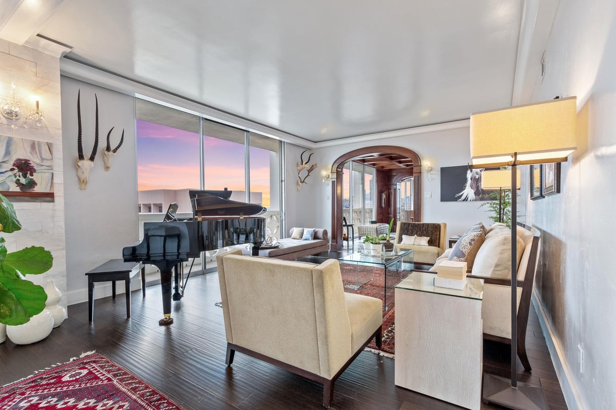 View 1801 Lavaca St Unit #12GHJ in Cambridge Condos 1801 Lavaca St Unit #12GHJ - front exterior - Luxury home in Cambridge Condos, Austin, TX