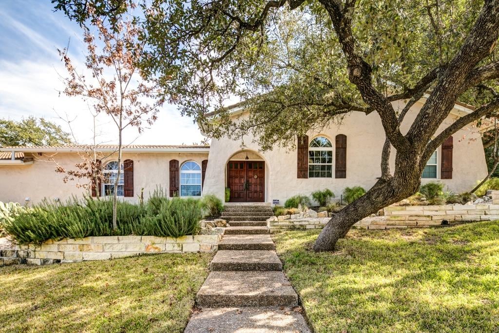View 1801 Winter Park Rd in Beecave Woods Sec 04 1801 Winter Park Rd - front exterior - Luxury home in Beecave Woods Sec 04, Austin, TX