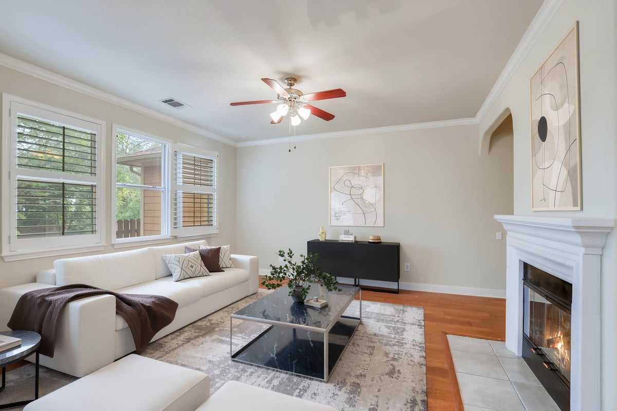 View 1802 Jentsch CT Unit #A in Mira Monte Twnhms 1802 Jentsch CT Unit #A - front exterior - Luxury home in Mira Monte Twnhms, Austin, TX