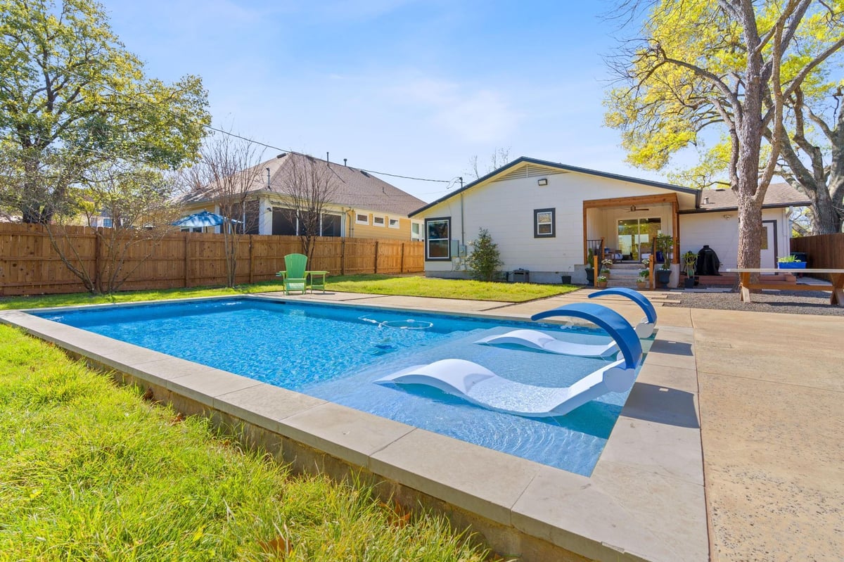 View 1802 Morrow St in Crestview Add Sec 04 1802 Morrow St - front exterior - Luxury home in Crestview Add Sec 04, Austin, TX