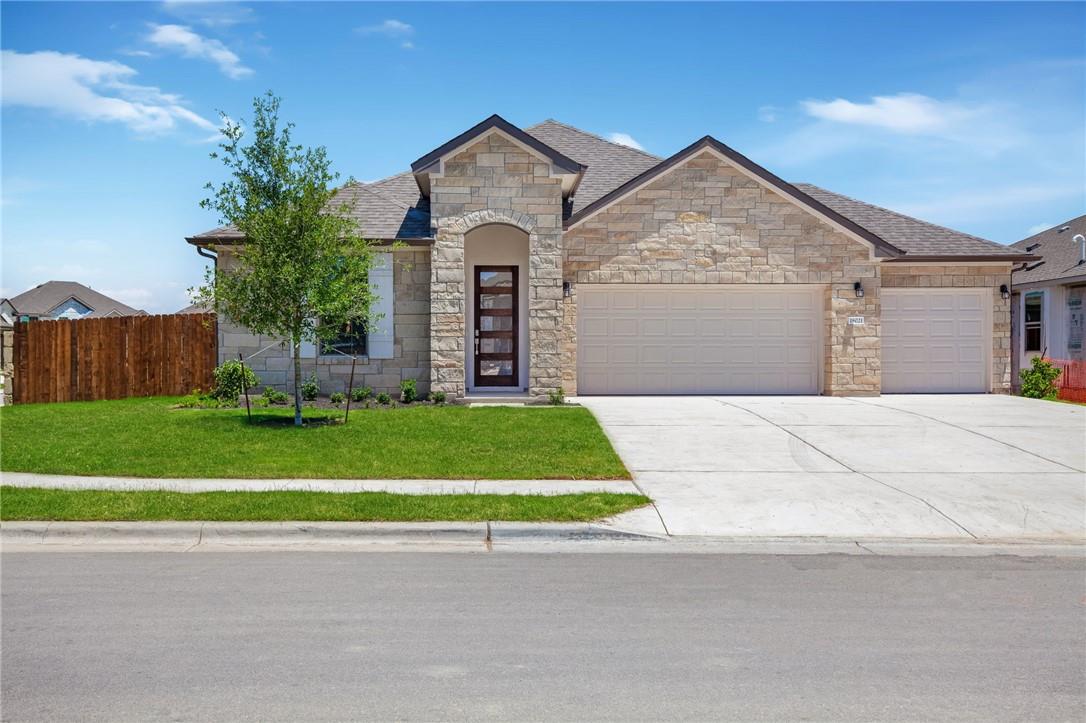 18021 Civorno DR - front exterior - Luxury home in Sorento, Pflugerville, TX