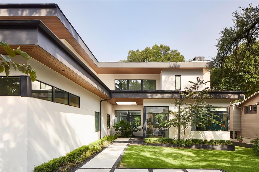 View 1803 Sharon LN in Ward & Treadwell 1803 Sharon LN - front exterior - Luxury home in Ward & Treadwell, Austin, TX