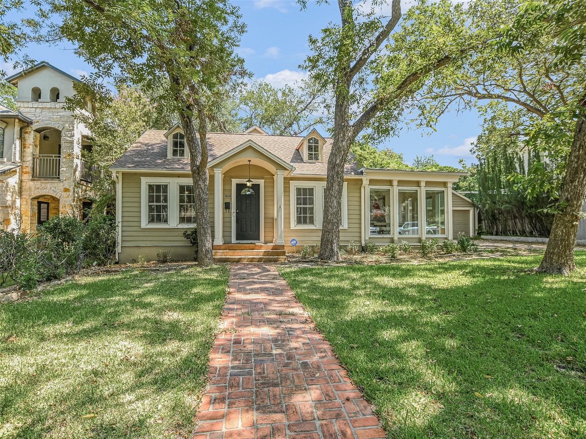 1804 Polo Rd - front exterior - Luxury home in Enfield G, Austin, TX