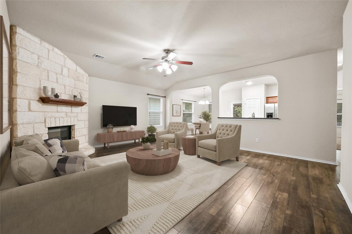 View 1804 Rockland Dr in Sweetwater Glen Condo Amd 1804 Rockland Dr - front exterior - Luxury home in Sweetwater Glen Condo Amd, Austin, TX