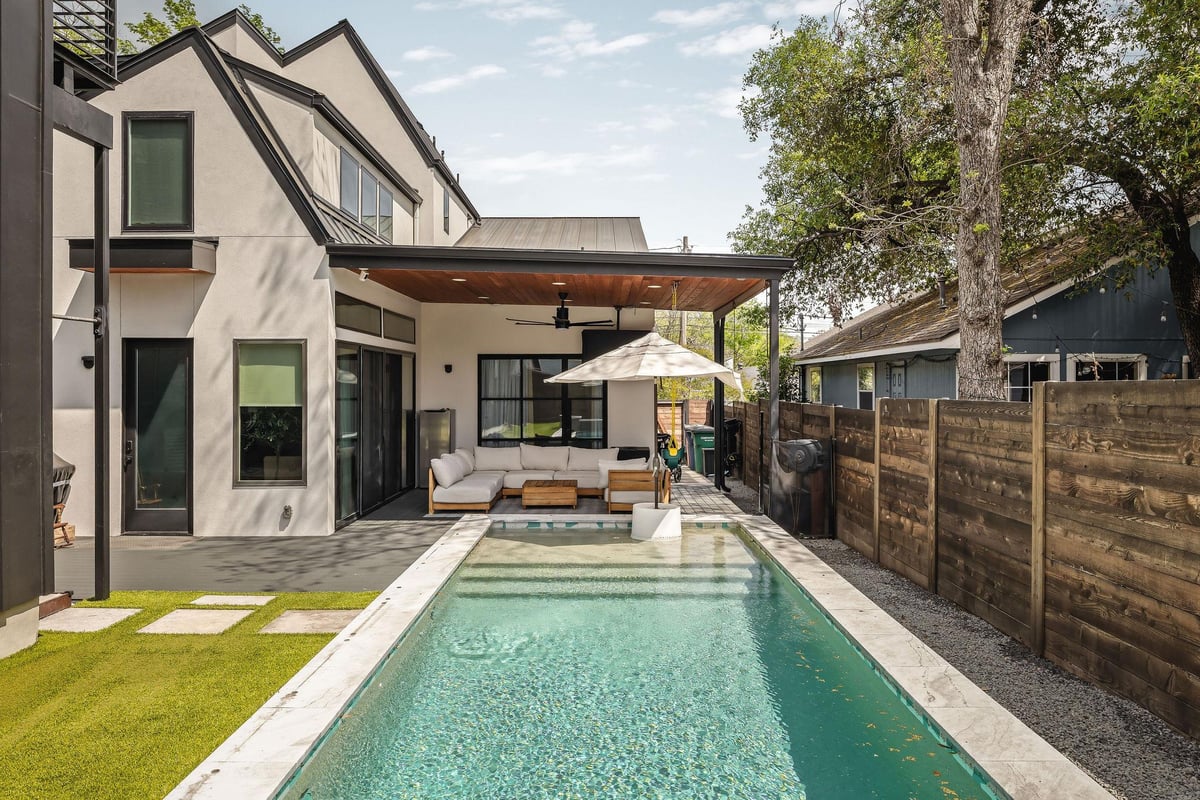 View 1804 Walnut Ave in GLENWOOD ADDN 1804 Walnut Ave - front exterior - Luxury home in GLENWOOD ADDN, Austin, TX