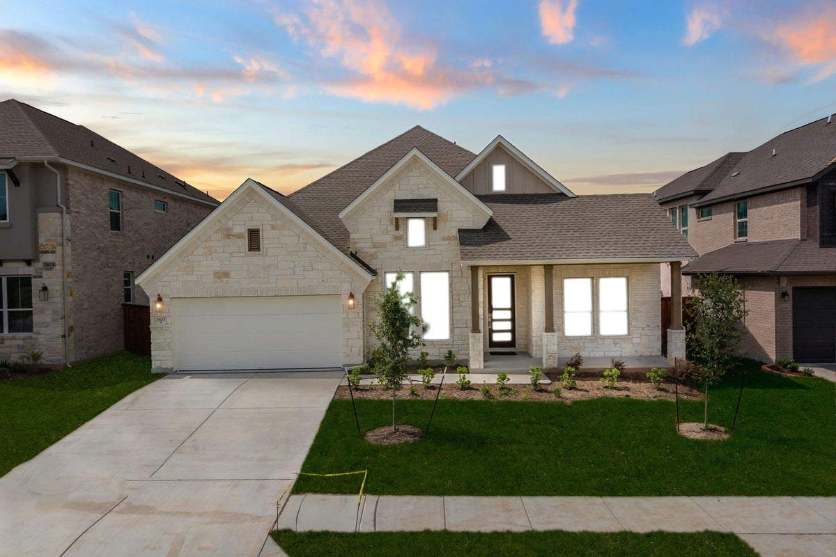 View 1805 Sauterne DR in Carneros Ranch 1805 Sauterne DR - front exterior - Luxury home in Carneros Ranch, Leander, TX