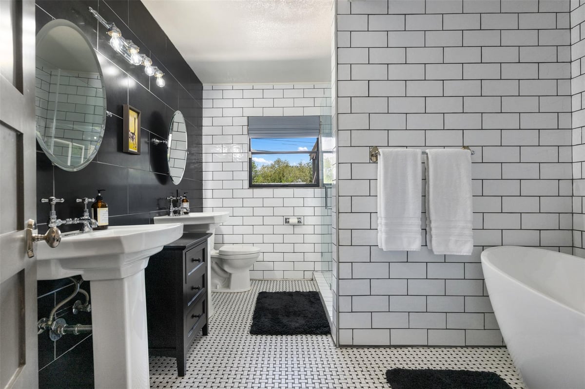 Bathroom at 1806 Rogge Ln - 3 bed 2 bath home