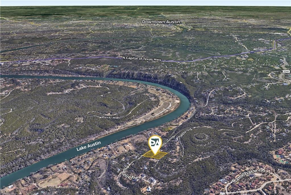 View 1808 River Hills RD in C 1808 River Hills RD - front exterior - Luxury lot in C, Austin, TX