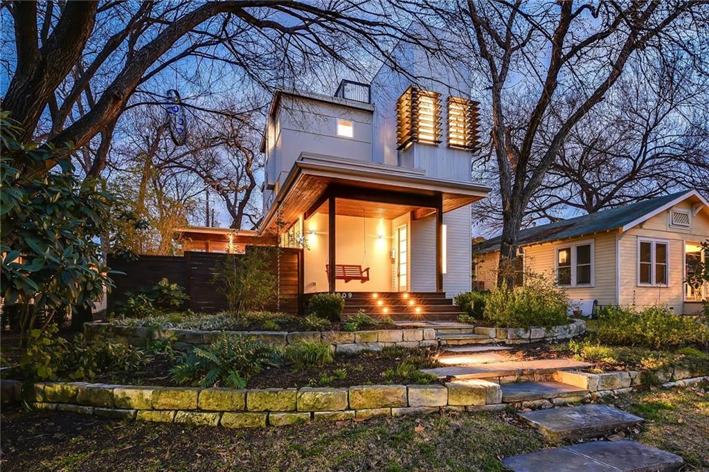 View 1809 Eva St in Swisher Add 1809 Eva St - front exterior - Luxury home in Swisher Add, Austin, TX
