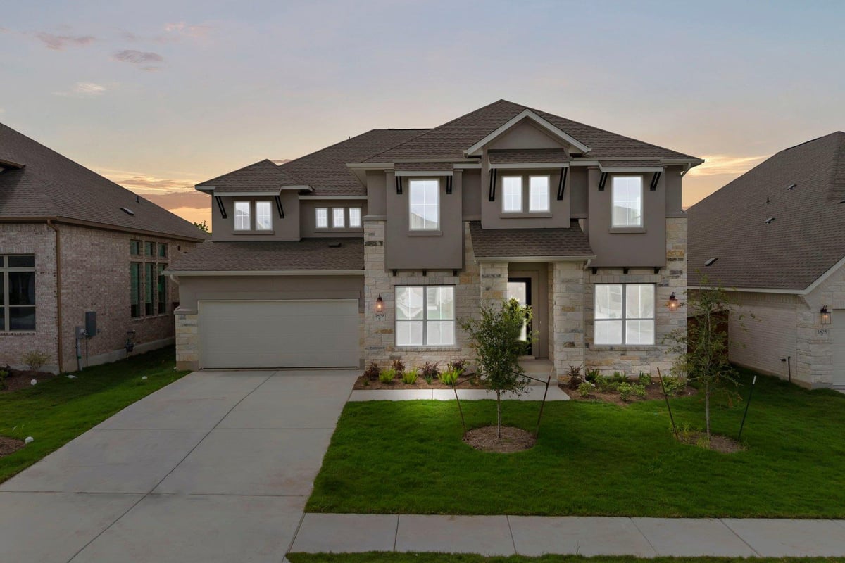 View 1809 Sauterne DR in Carneros Ranch 1809 Sauterne DR - front exterior - Luxury home in Carneros Ranch, Leander, TX
