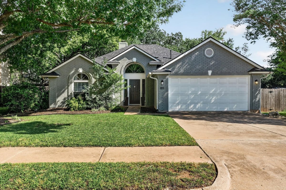 View 1811 Old Mill RD in Anderson Mill West Sec 06 1811 Old Mill RD - front exterior - Luxury home in Anderson Mill West Sec 06, Cedar Park, TX