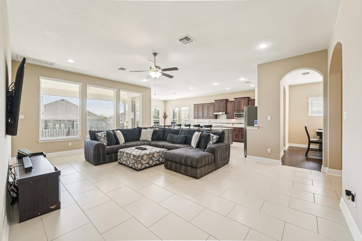 Primary bedroom at 18117 Monarch Butterfly Way - 4 bed 3 bath home