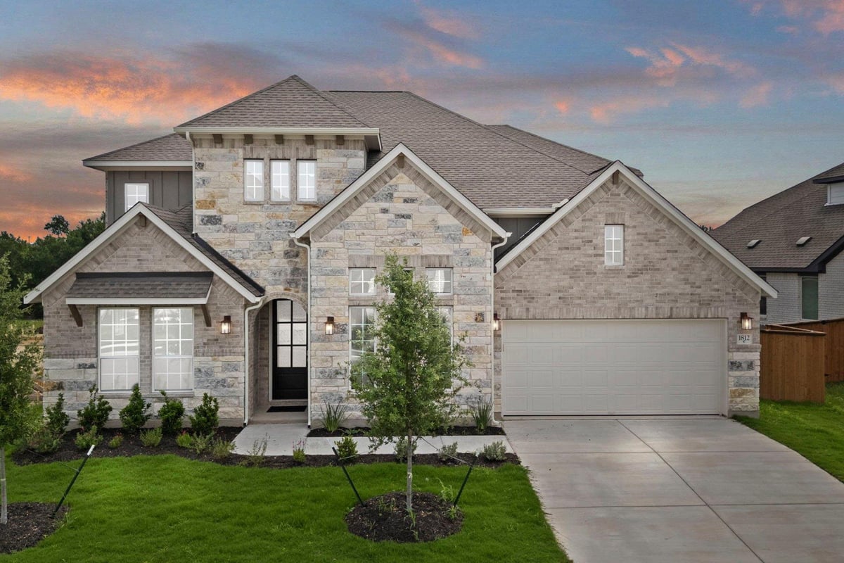 View 1812 Camay St in Carneros Ranch 1812 Camay St - front exterior - Luxury home in Carneros Ranch, Leander, TX