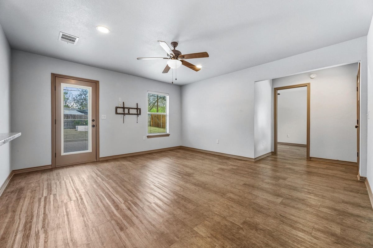 Bathroom at 1812 Forestglade Dr - 3 bed 1 bath home