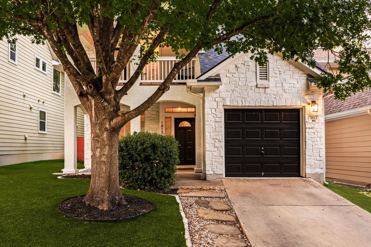 View 1812 Village Oak CT in Del Curto Place 1812 Village Oak CT - front exterior - Luxury home in Del Curto Place, Austin, TX