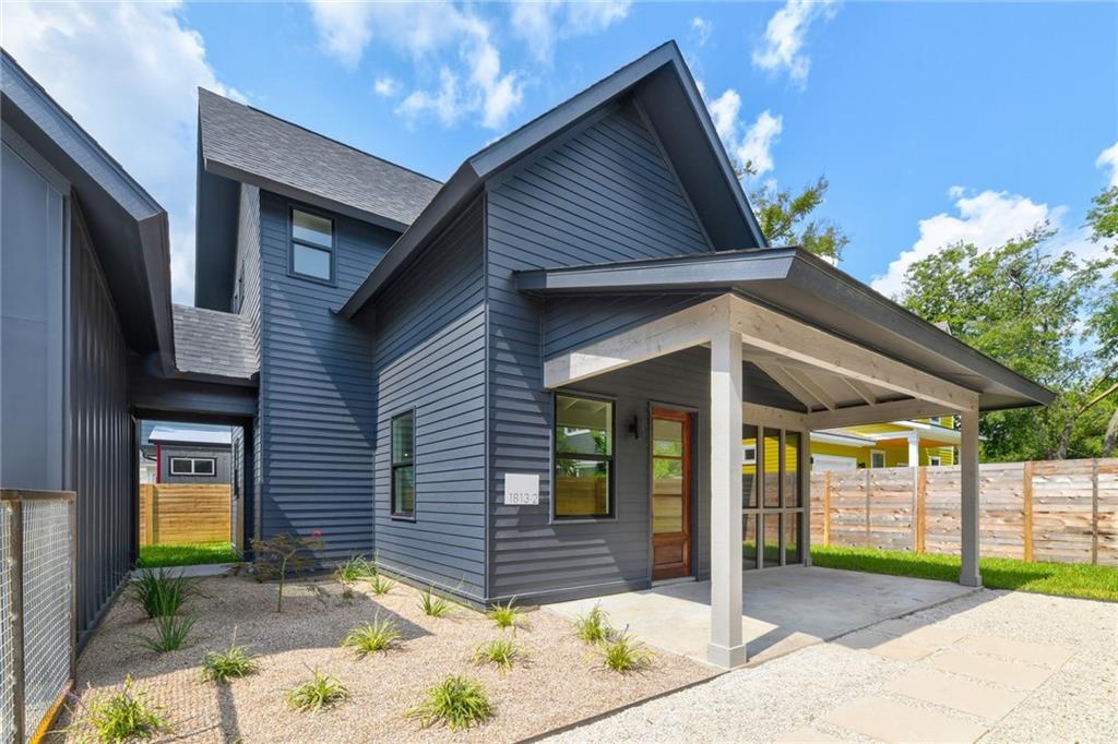 View 1813 Cullen Ave Unit #2 in Crestview Add Sec 01 1813 Cullen Ave Unit #2 - front exterior - Luxury home in Crestview Add Sec 01, Austin, TX