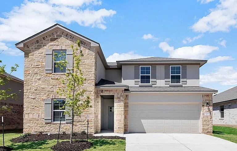 View 1813 Dandy Brush DR in Bar W Ranch 1813 Dandy Brush DR - front exterior - Luxury home in Bar W Ranch, Leander, TX