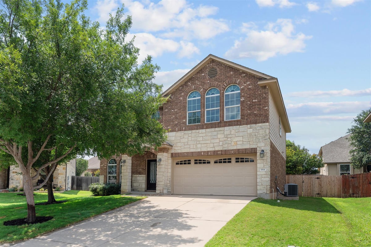 View 1814 Saline Creek DR in Creekview Ph 4 1814 Saline Creek DR - front exterior - Luxury home in Creekview Ph 4, Cedar Park, TX