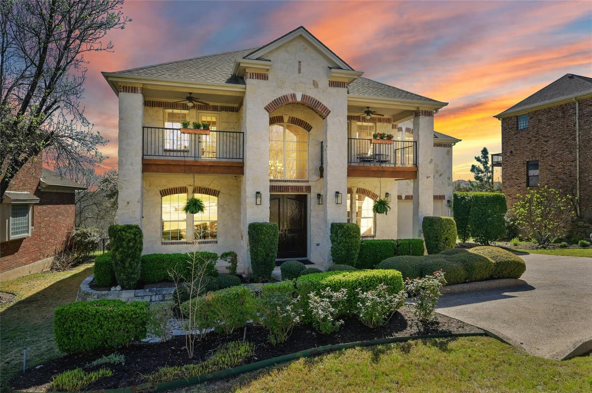 View 1815 Resaca BLVD in Lake Pointe Sec 08 1815 Resaca BLVD - front exterior - Luxury home in Lake Pointe Sec 08, Austin, TX