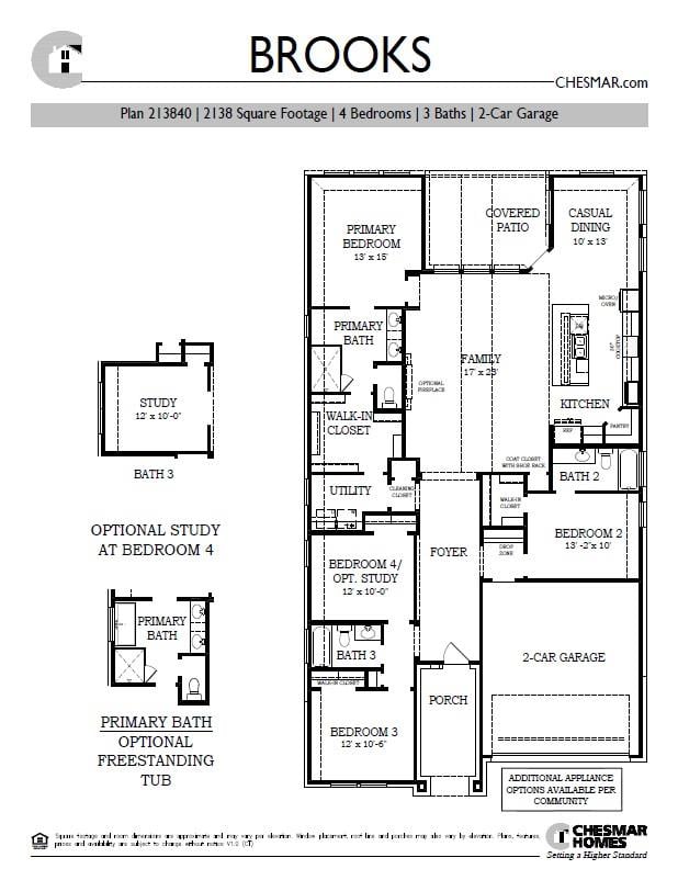 Living area at 1816 Willow Bean Dr - 3 bed 3 bath home