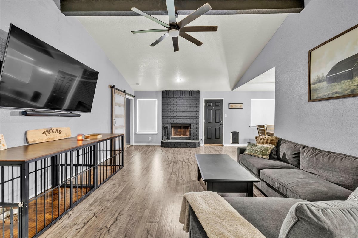 Primary bedroom at 1817 Dusk Dr - 3 bed 2 bath home