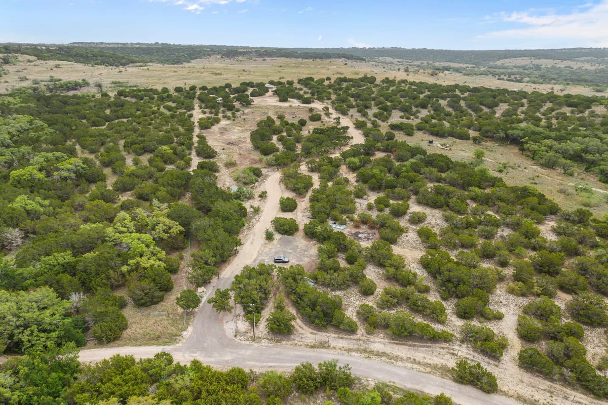 Primary bedroom at 182 Quail Creek Rd - Mountain Creek Ranch, Marble Falls, TX
