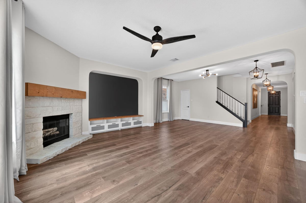 Primary bedroom at 1820 Stinnett Dr - 4 bed 3 bath home