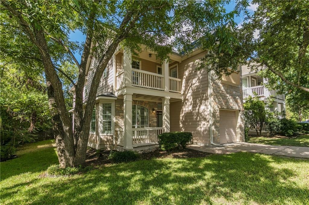 View 1823 Village Oak Ct in Del Curto Place 1823 Village Oak Ct - front exterior - Luxury home in Del Curto Place, Austin, TX