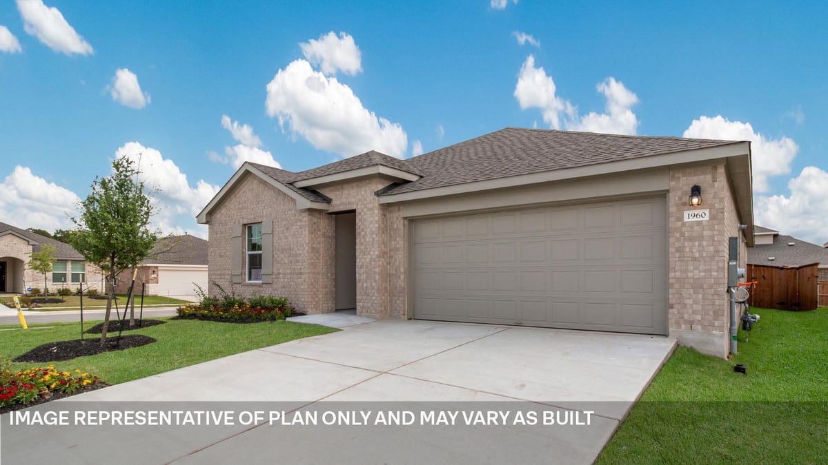 Living area at 1824 Side Buster Trl - 4 bed 3 bath home